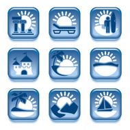 Icons of summer activities N3