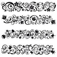 Floral Border Set