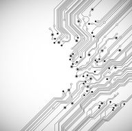 Circuit board texture abstract background