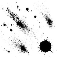 Set of Hand Drawn Grunge Elements N4