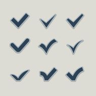 Ticks Variation Vector Icon
