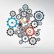 Abstract Vector Cogs - Gears N2