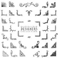 Vintage decorative corners collection N2