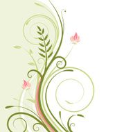 Floral background N1351