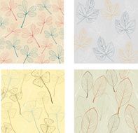 Pattern with Leaves N13