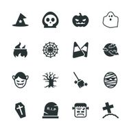 Halloween Silhouette Icons