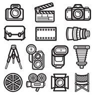 Camera Icon Black N2