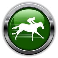 racing horse label