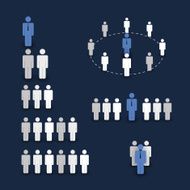Figures and Icons - Business Team Work Concept N2