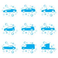 Car wash vector