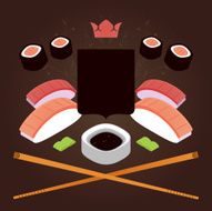 Sushi coat of arms