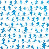 winter extreme sport pattern N2