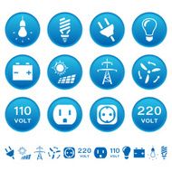 Electric icons
