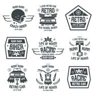 Racing badges for t-shirt N7
