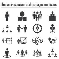 Human resources and management icons N2