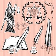 set of design elements for law