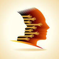 many helping hands with people N2