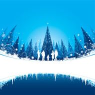 Christmas winter background N2