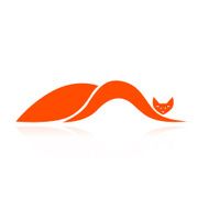 Fox silhouette for your design N5