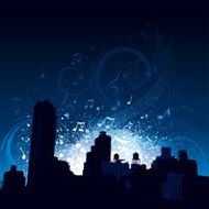 City music background N2
