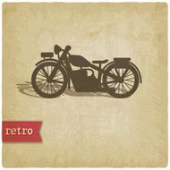 Vintage background with motorcycle N2