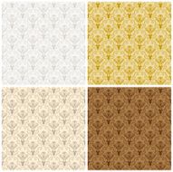 Damask Seamless Color Set N5
