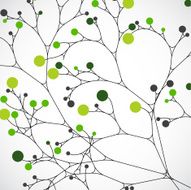 Abstract tree Ecology background N6