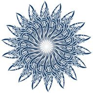 Abstract floral Scroll