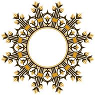 Art deco design element border