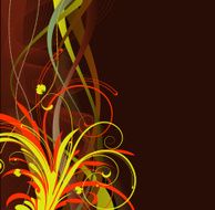 Floral background N1360