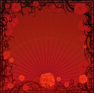 Dark Rose Gate Frame