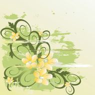 Floral background N1361