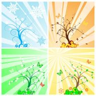 Four Seasons Tree N6