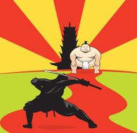 Sumo and Ninja faceoff