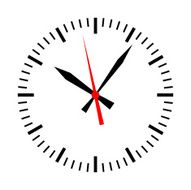 Clock showing time - VECTOR N5