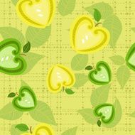 Seamless background with apples N19