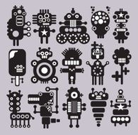 Robots monsters aliens