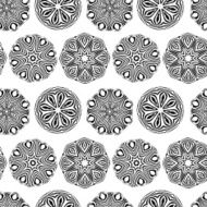 Vintage seamless pattern for your design N2