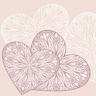 Background with hearts N64