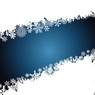 Christmas border snowflake design background N2