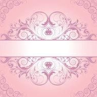 Love pink background