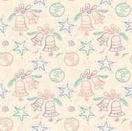 Christmas seamless pattern N201