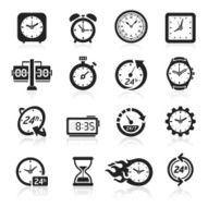 Time &amp; clocks icons