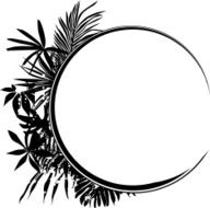 Circular tropical frame