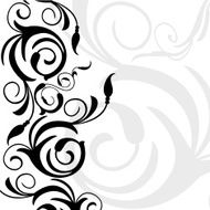 Floral Border N38