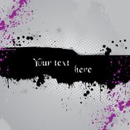 Ink grunge banner N3