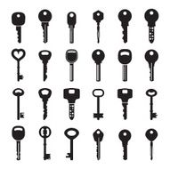 Set of vector keys