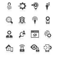 Smart phone communications &amp; Web Icon Set N2