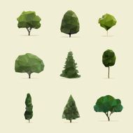 set of geometric vector trees