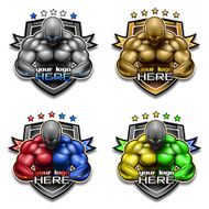 Bodybuilder Fitness Symbol